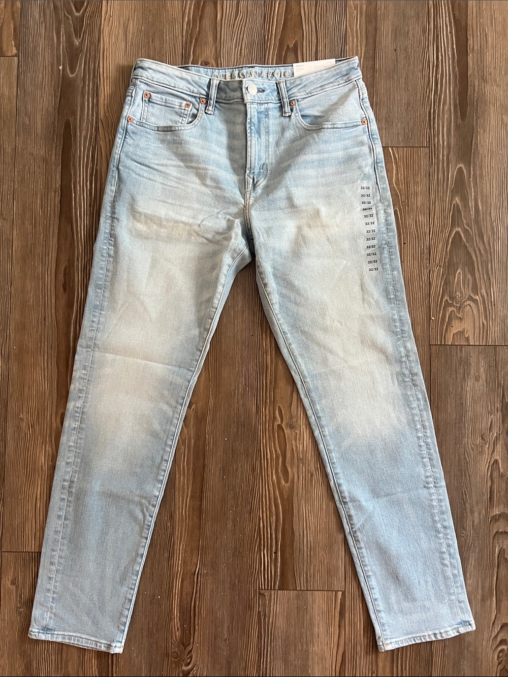 American Eagle Outfitters Light Blue Slim Straight Jeans